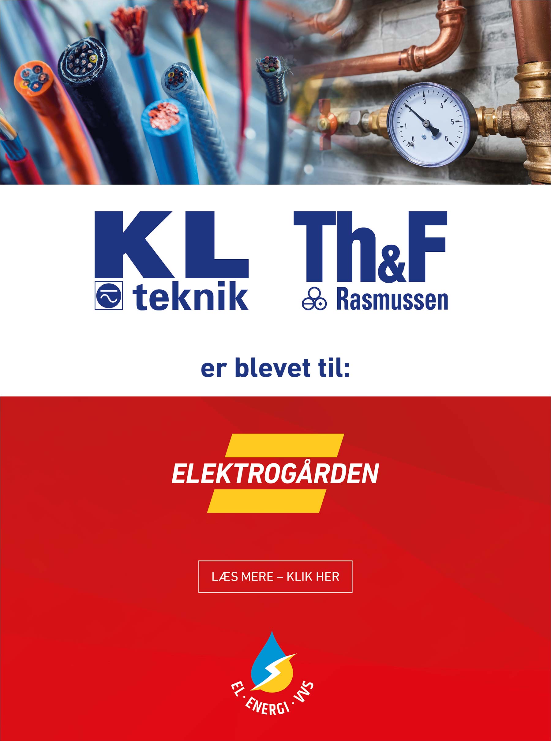 Elektrogården har overtaget KL Teknik og TH & F Rasmussen